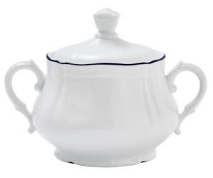 Ginori Corona Blu Sugar Bowl